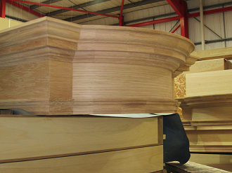 Detail of the cornice