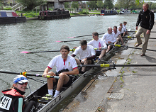 1980s Segreants crew in 2014 Head of the Cam race