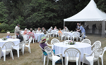 Lunch at the 1749 Society Garden Party 2013