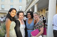 2010 graduands at the evening reception