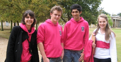 Downing College students
